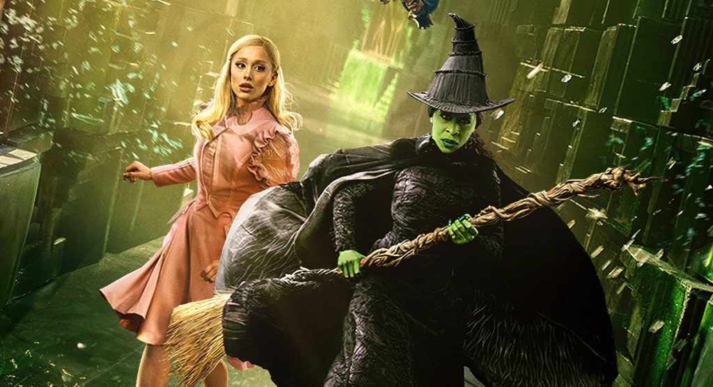 Cynthia Erivo and Ariana Grande on Wicked 