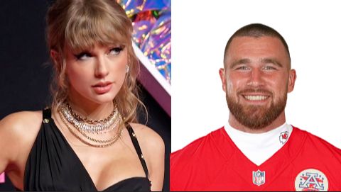 Taylor Swift and Travis Kelce